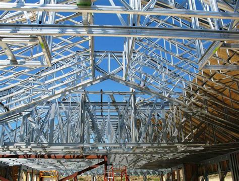 steel residential roof trusses